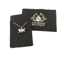 ROUGH COLLIE SHELTIE NECKLACE PENDANT 18" SILVER CHAIN ATTRACTIVE GIFT PACKING