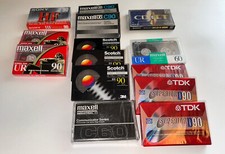 TDK MAXELL SONY SCOTCH  Blank