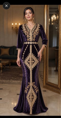 Luxury purple velvet moroccan - luxury,