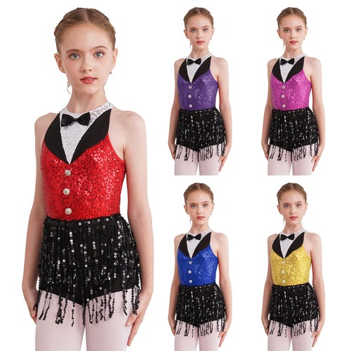 Kids girls latin tuxedo dance - girls,