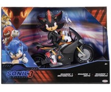 Sonic The Hedgehog 3 Movie 5 Inch Shadow Figure & Motorcycle.