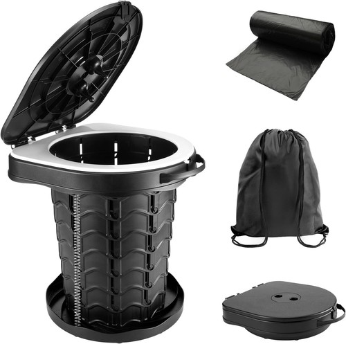 Folding camping toilet - camping,