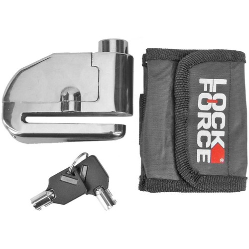 Chrome disc lock - chrome,