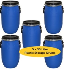 Water Tank Open Top Blue