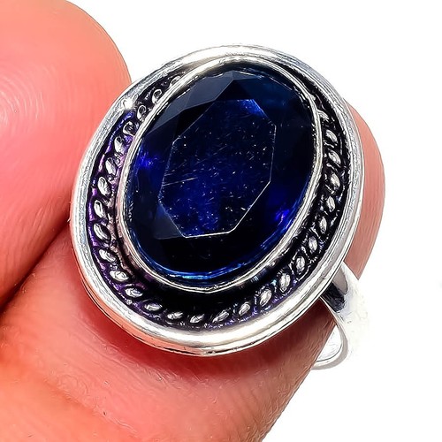 Blue tanzanite gemstone - blue,