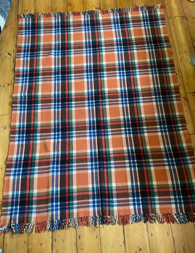 Large tartan blanket - large,