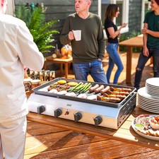 Gas Plancha Barbecue Grill