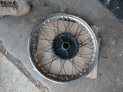 Bsa c15 front wheel rim - c15,