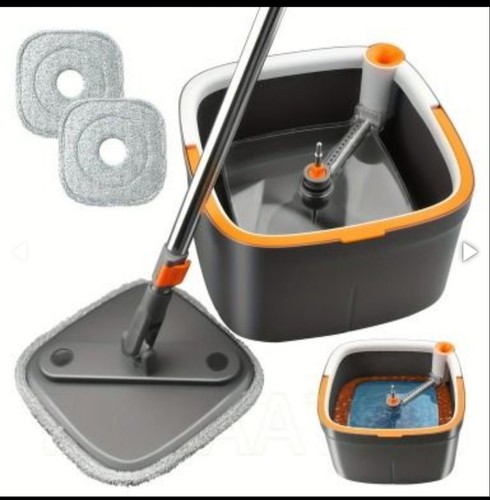 Adjustable spin mop - adjustable, and
