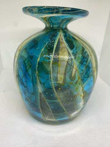 Vintage mdina blue - mdina, yellow