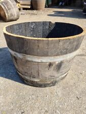 GENUINE OAK HALF WINE BARREL