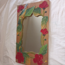 Carved Wall Mirror Vintage