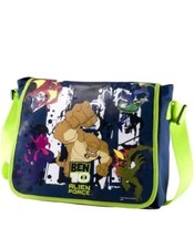 Ben 10 Alien Force Kids Boys School Despatch Messenger Shoulder Travel Bag New 