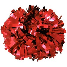 Metallic cheerleader pom - cheerleader,