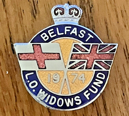 Belfast loyal orange widow - loyal, widow's