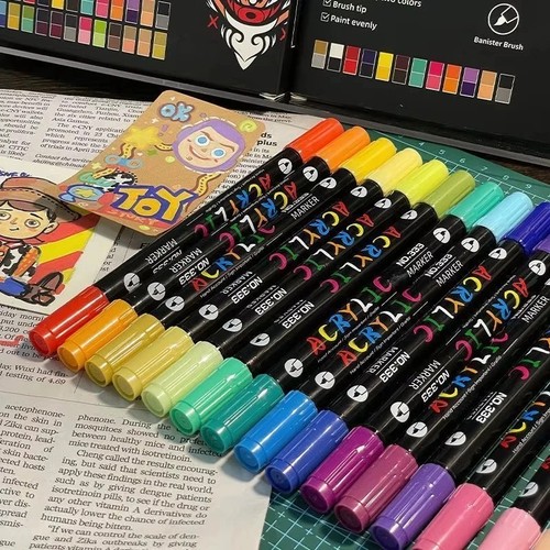 Colour acrylic paint - 48,