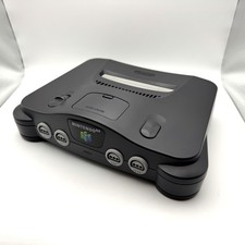 NINTENDO 64 N64 CONSOLE BLACK