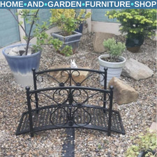 Metal Garden Bridge with