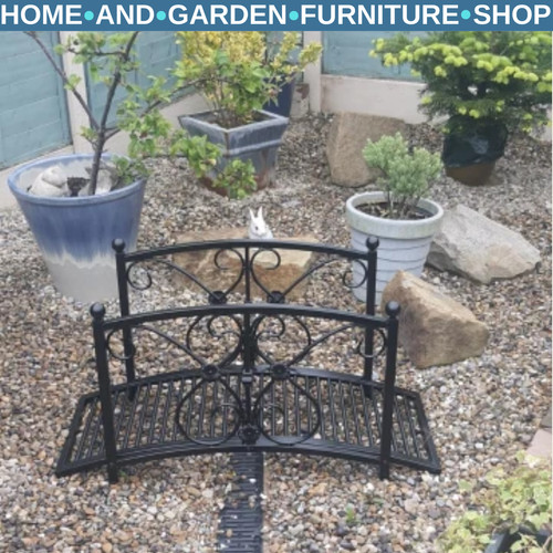 Metal garden bridge - metal,