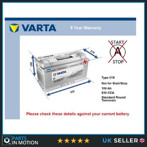 Car battery varta - car, 019