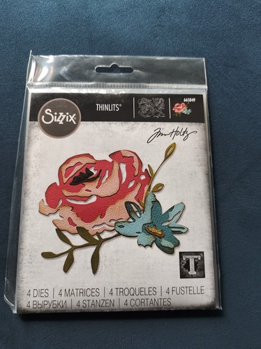 Sizzix tim holtz rose - , dies