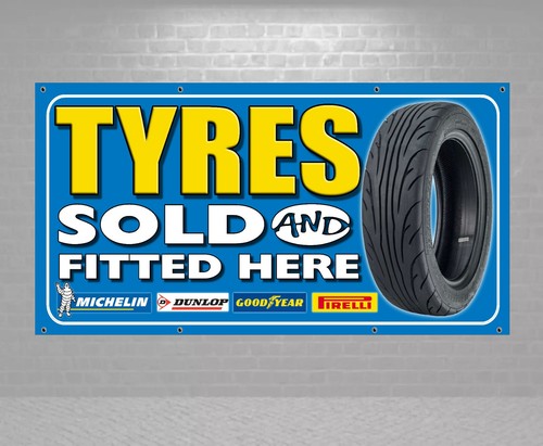 Tyres sign banner - tyres,