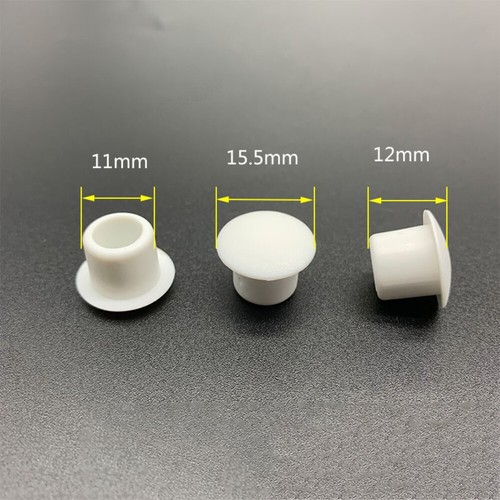Round hole plugs button - round, screw