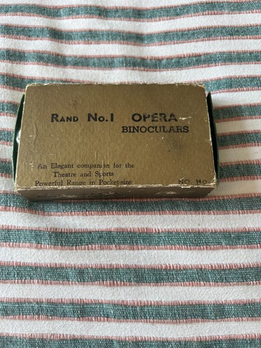 Rand number opera binoculars - number,