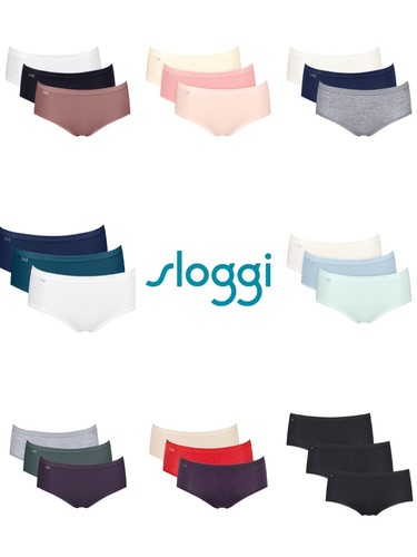 Sloggi midi briefs knickers - midi,