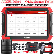 ANCEL Pro E-CU Coding OBD2 Scanner Bidirectional Car Diagnostic Tool Full System
