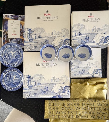 Blue italian spode royal - spode,