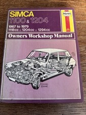 SIMCA 1100 & 1204, 1967-79