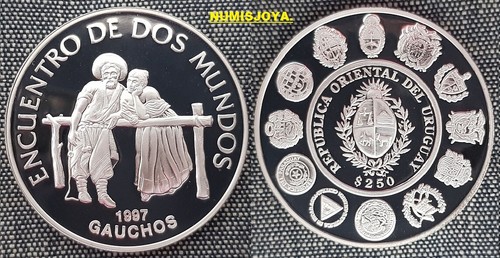 Uruguay 1997 250 pesos silver - 250,