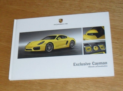 Porsche cayman exclusive - cayman,