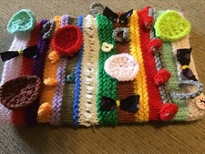 HAND KNITTED SENSORY TWIDDLE