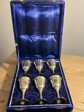 Set of Six Vintage Silver