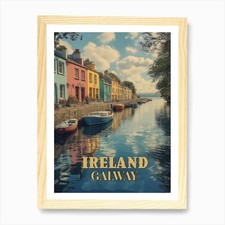 Galway Ireland Retro Irish