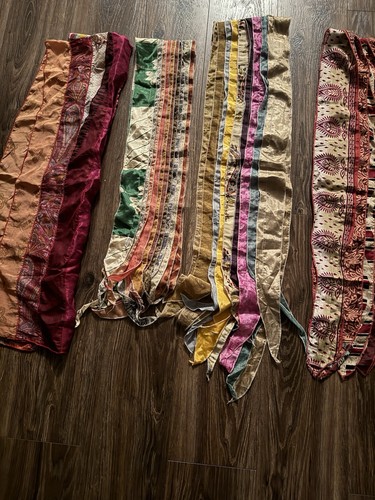 Women vintage silk scarves - vintage,