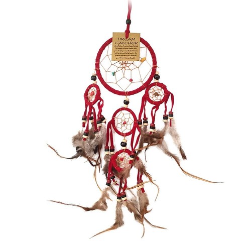 Dream catcher 9cm ring with - 9cm,