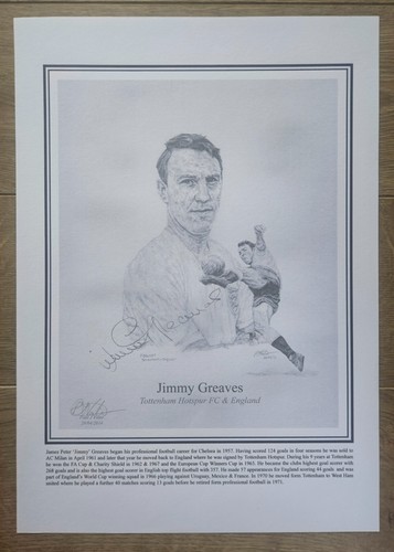 Signed print tottenham - print,