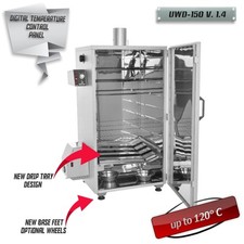 Electric Smoker Smokehouse Large 150 litres chamber 1.4 Borniak UWD150 Meat Fish