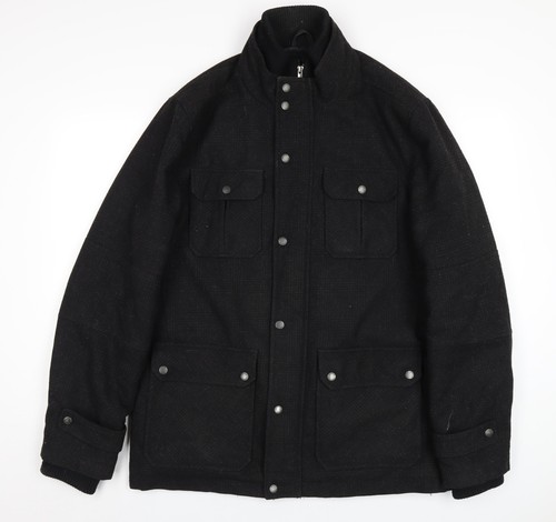 Lincoln mens black pea - mens, coat
