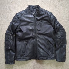 Barbour International Men's Winter Sprocket Leather Jacket