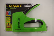 Stanley TR40 Hi Visibility Light Duty Staple Gun Hand Stapler STHT0-74996