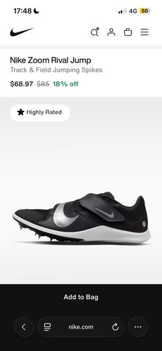 Nike zoom rival jump - track, &