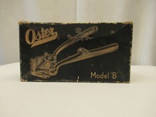 Vintage Advertising Box Oster Manual Hair Clippers Milwaukee Wisconsin America "