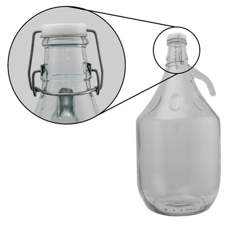 Glass demijohn swing - 5l,
