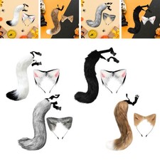 Cat Fox Ears and Tail Set