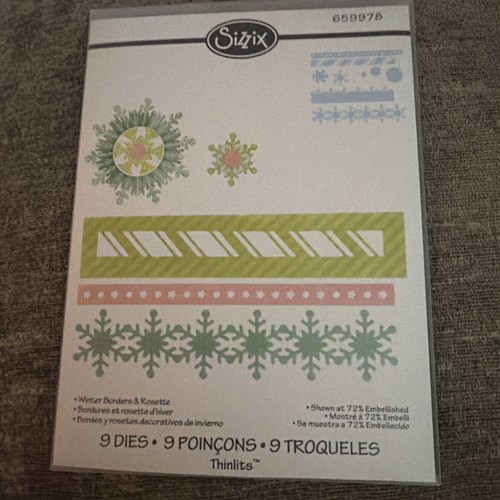 Sizzix thinlits 659978 winter - sizzix,