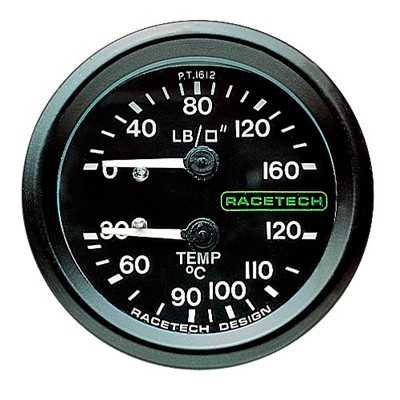 Racetech oil pressure water - oil,